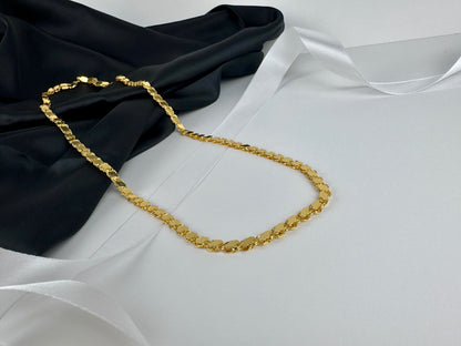 Italian gold necklace