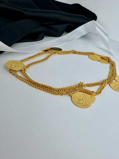 Italian gold necklace