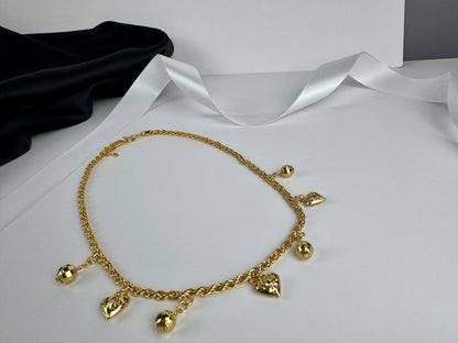 Italian gold necklace